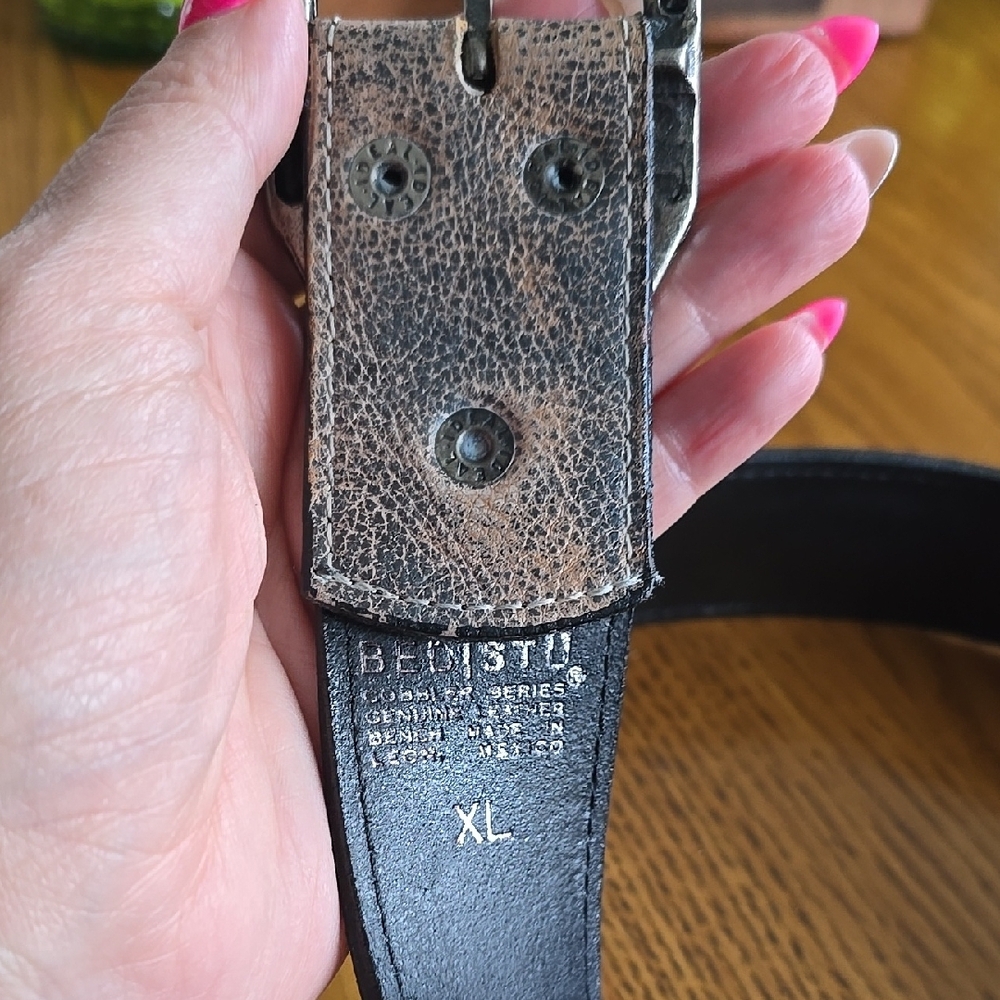 BED STU Cobbler Series Leather Belt
